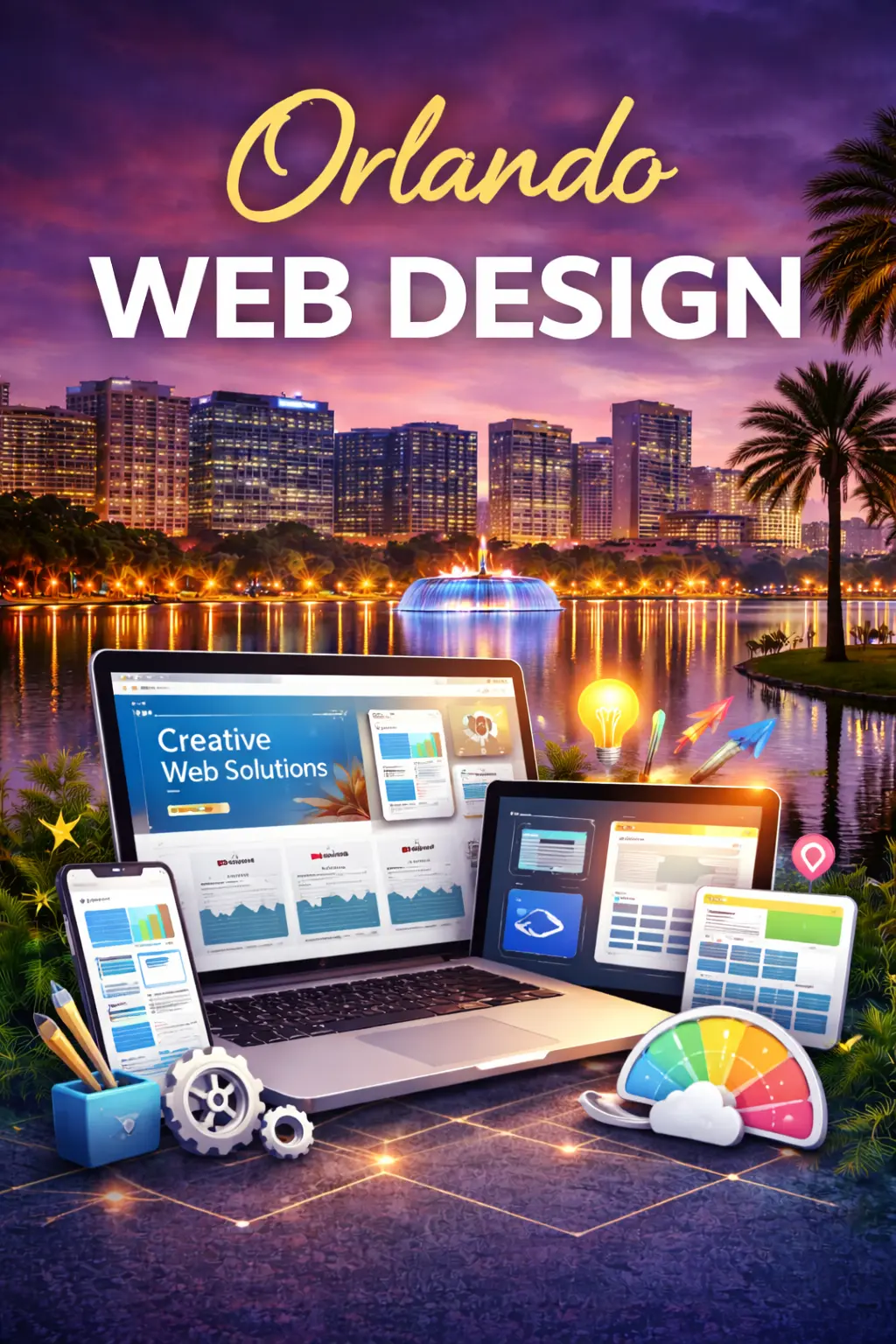 Professional web design and business website design in Orlando