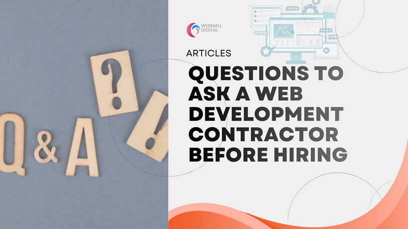 Questions to Ask a Web Development Contractor Before Hiring