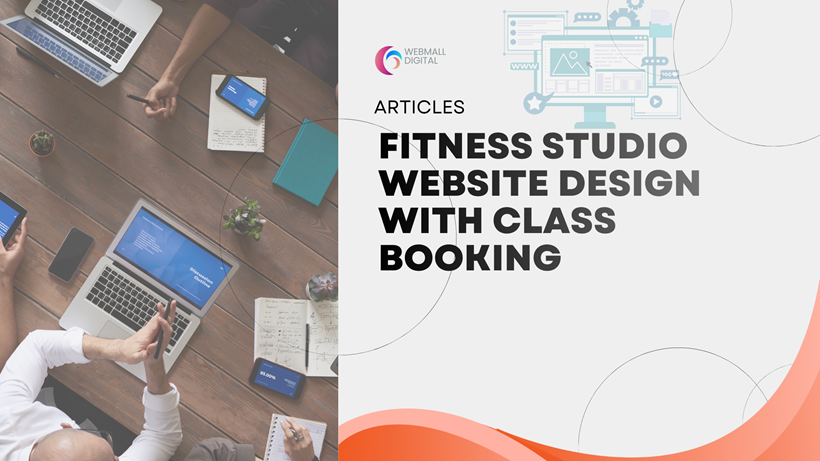 Fitness Studio Website Design with Class Booking