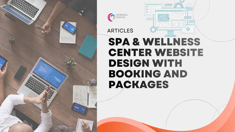 Spa & Wellness Center Website Design with Booking and Packages
