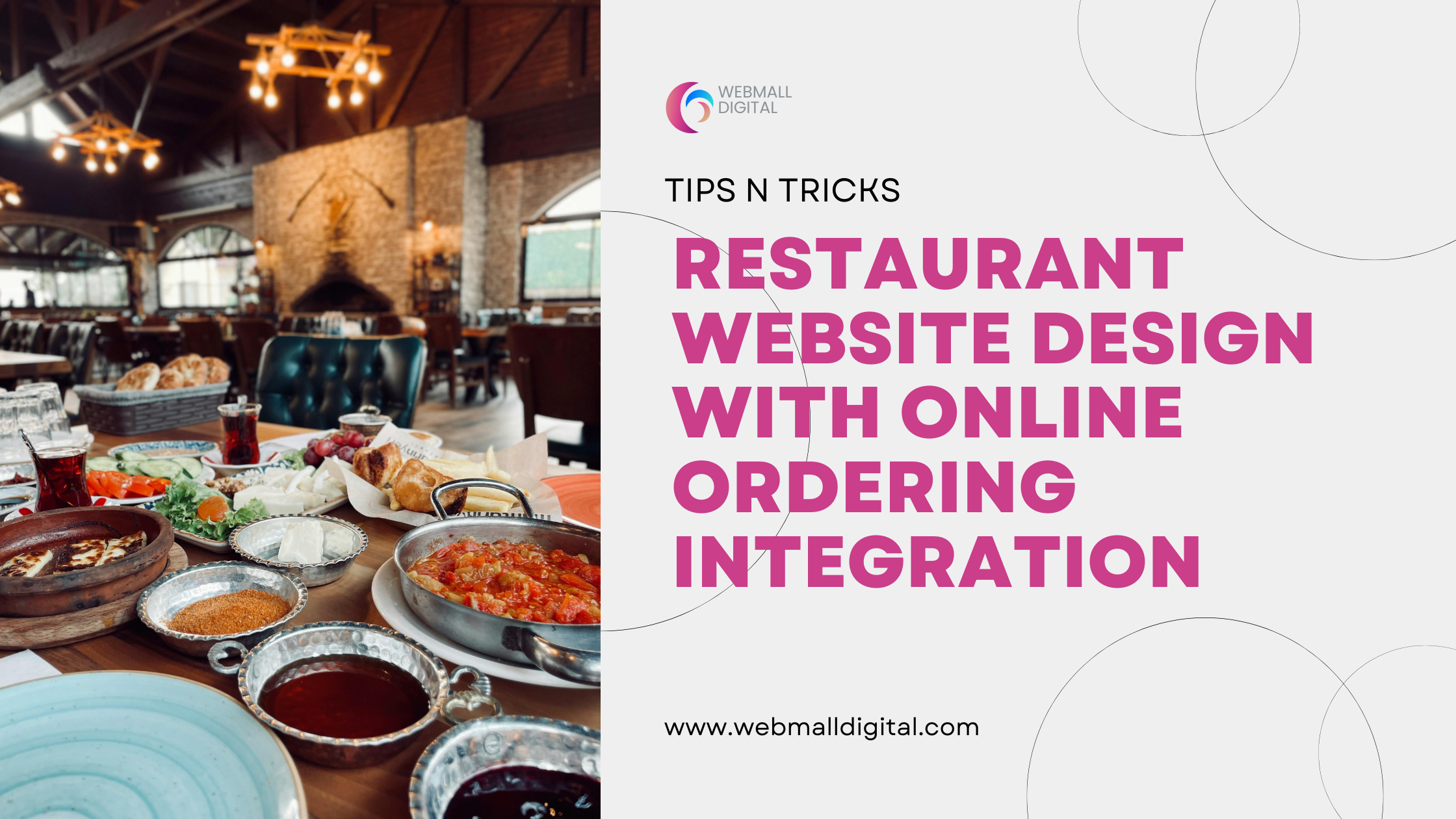 Restaurant Website Design with Online Ordering Integration