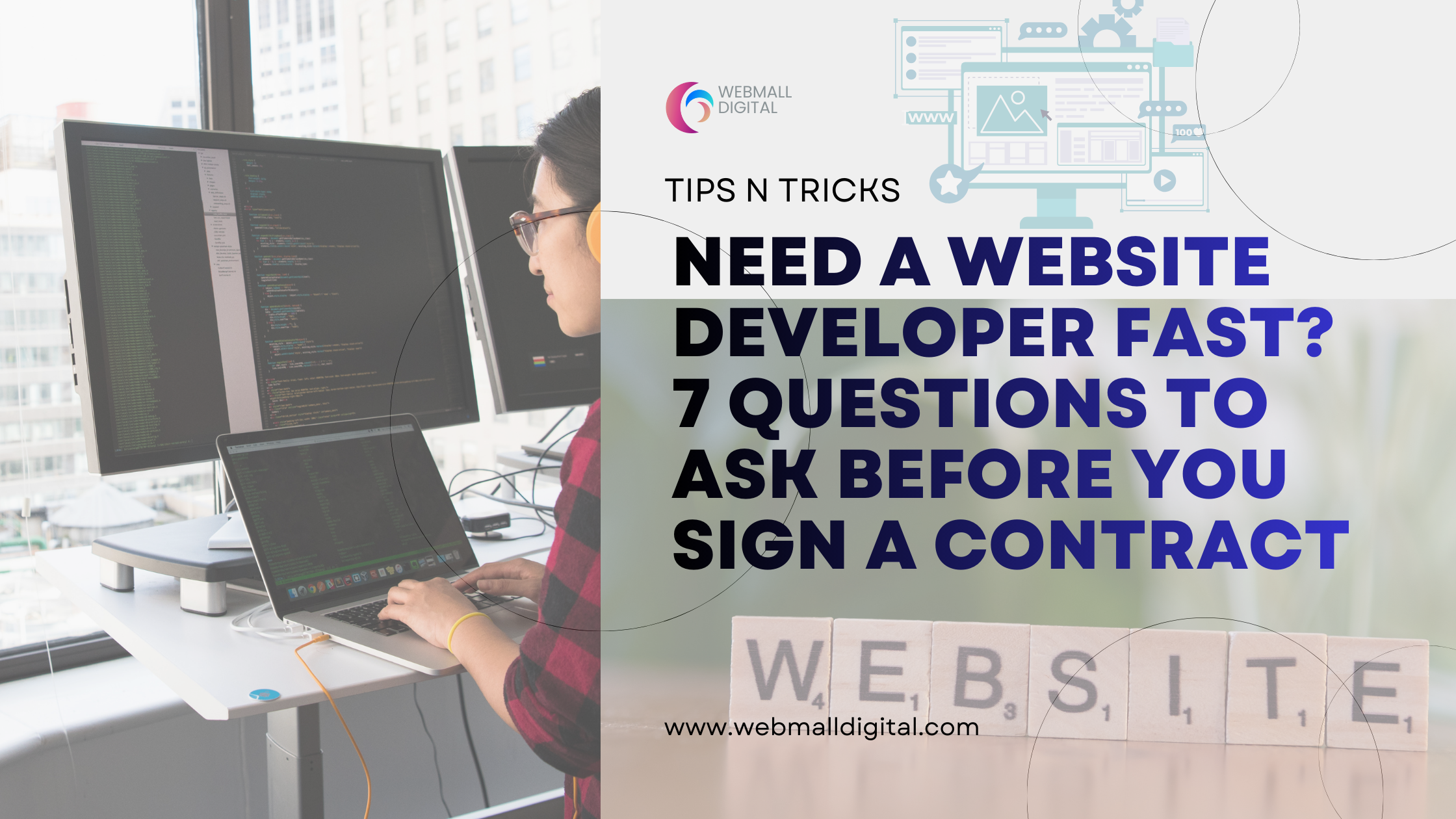 Need a Website Developer Fast? 7 Questions to Ask Before You Sign a Contract