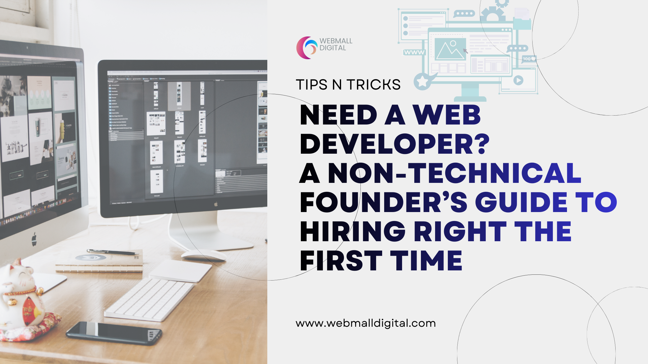 Need a Web Developer? A Non-Technical Founder’s Guide to Hiring Right the First Time