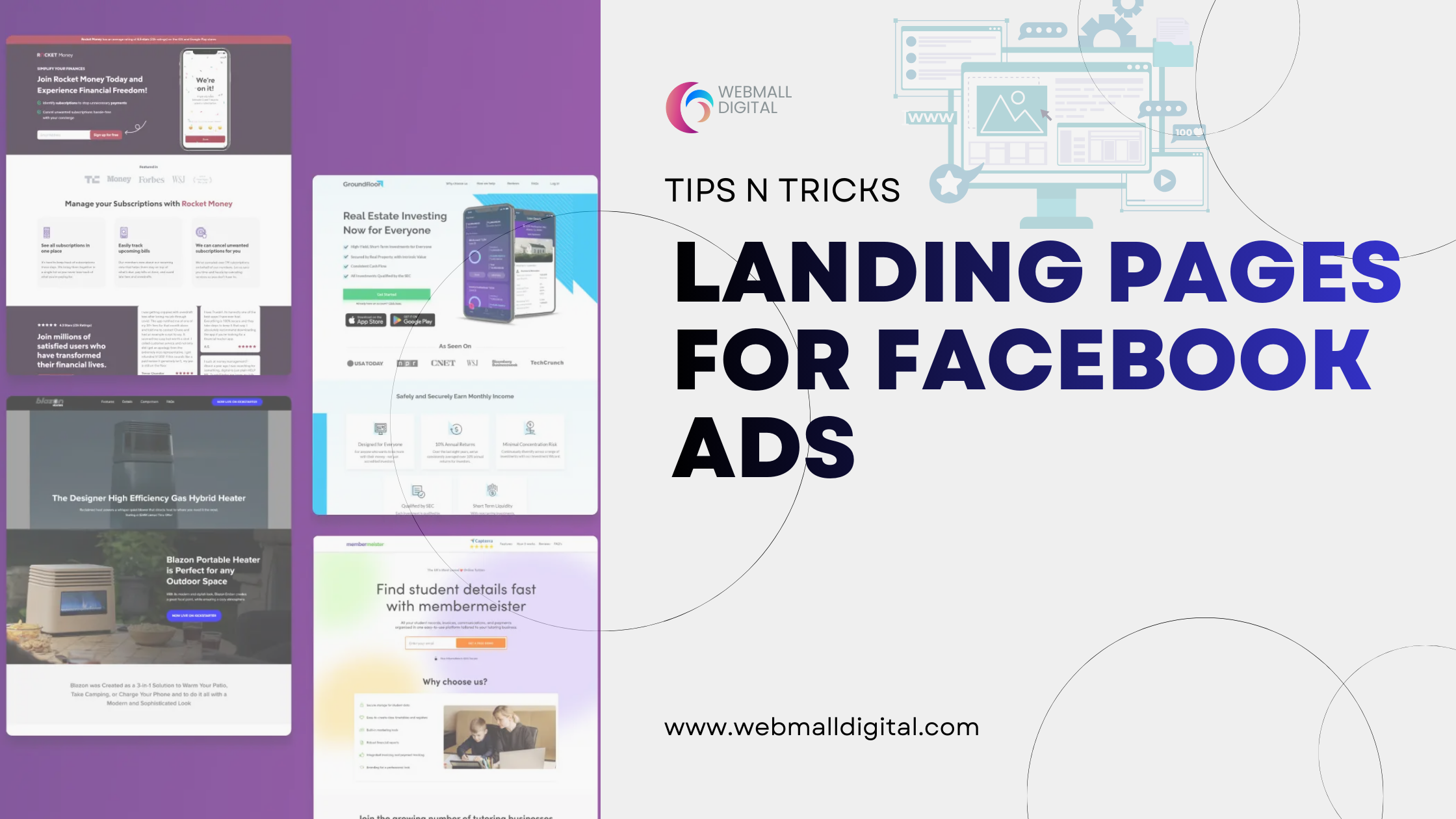 Landing Pages for Facebook Ads