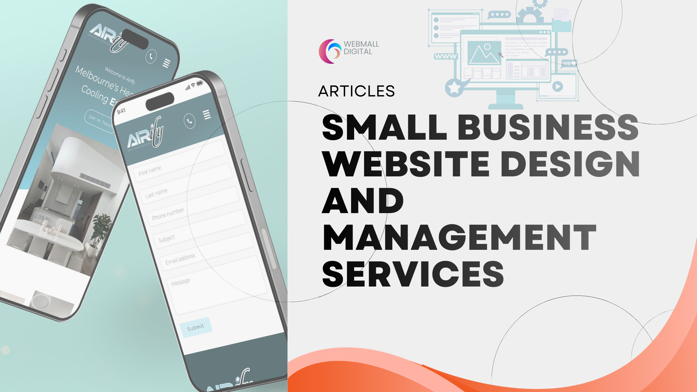 Small Business Website Design and Management Services