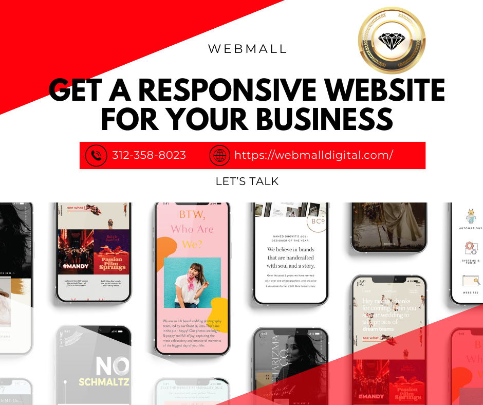 Responsive business website